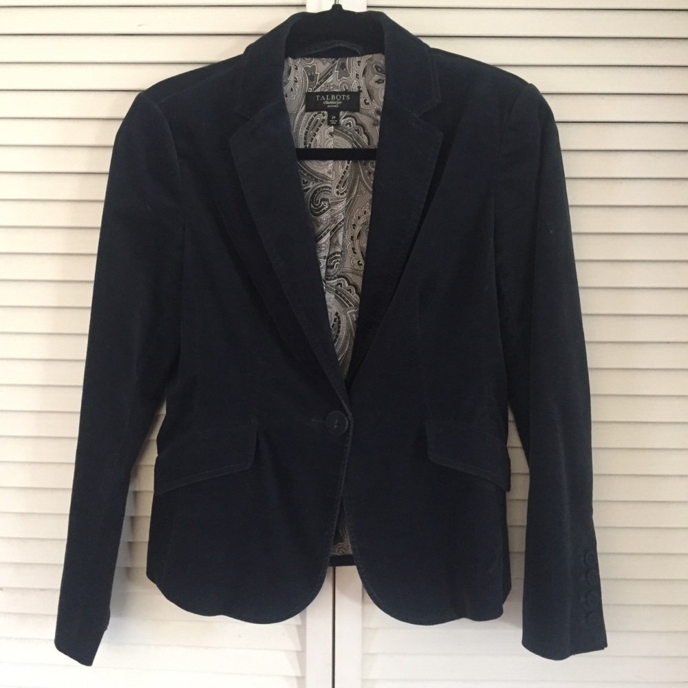 Talbots evergreen women’s blazer.
